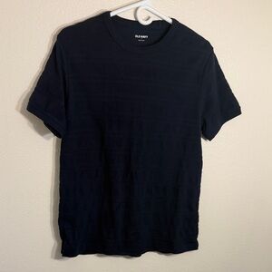 Old Navy Men’s Dark Navy Ribbed Tee (S)